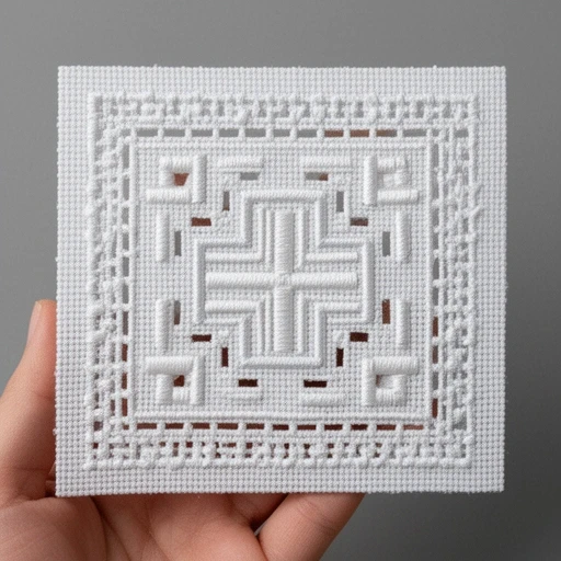 Hardanger – ażurowa praca na białym płótnie